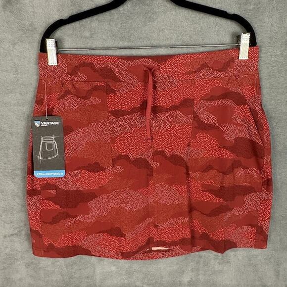 Kuhl Skort Womens Medium Brown Vantage Ultra Lightweight Outdoor Nature Hiking - Picture 1 of 12
